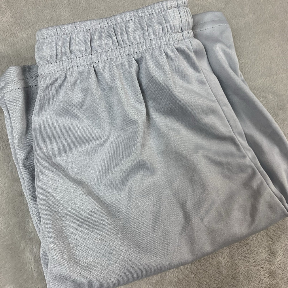 Augusta Sportswear Basketball Shorts Youth Small Gray Elastic Drawstring Waist